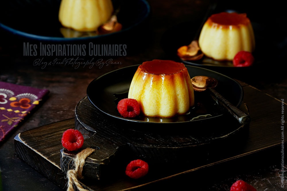 Flan de semoule à la vanille