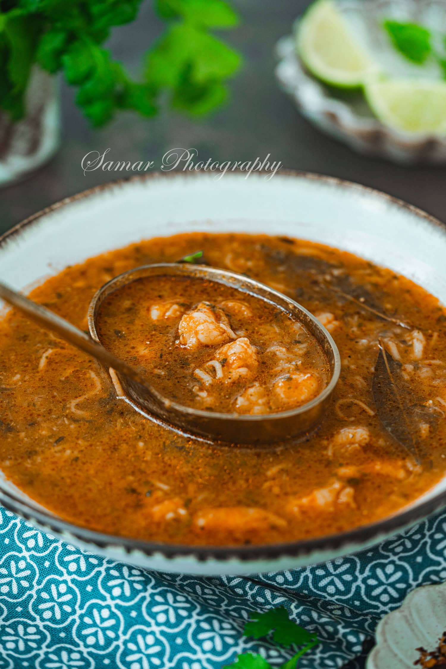 soupe chorba crevette algérienne 