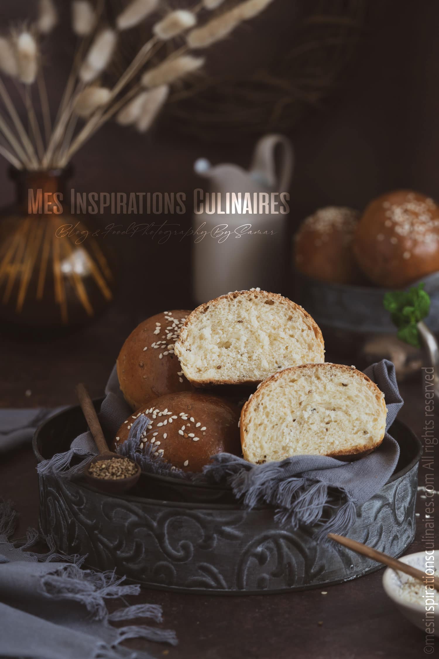 Brioche ultra moelleuse aux graines de sésame
