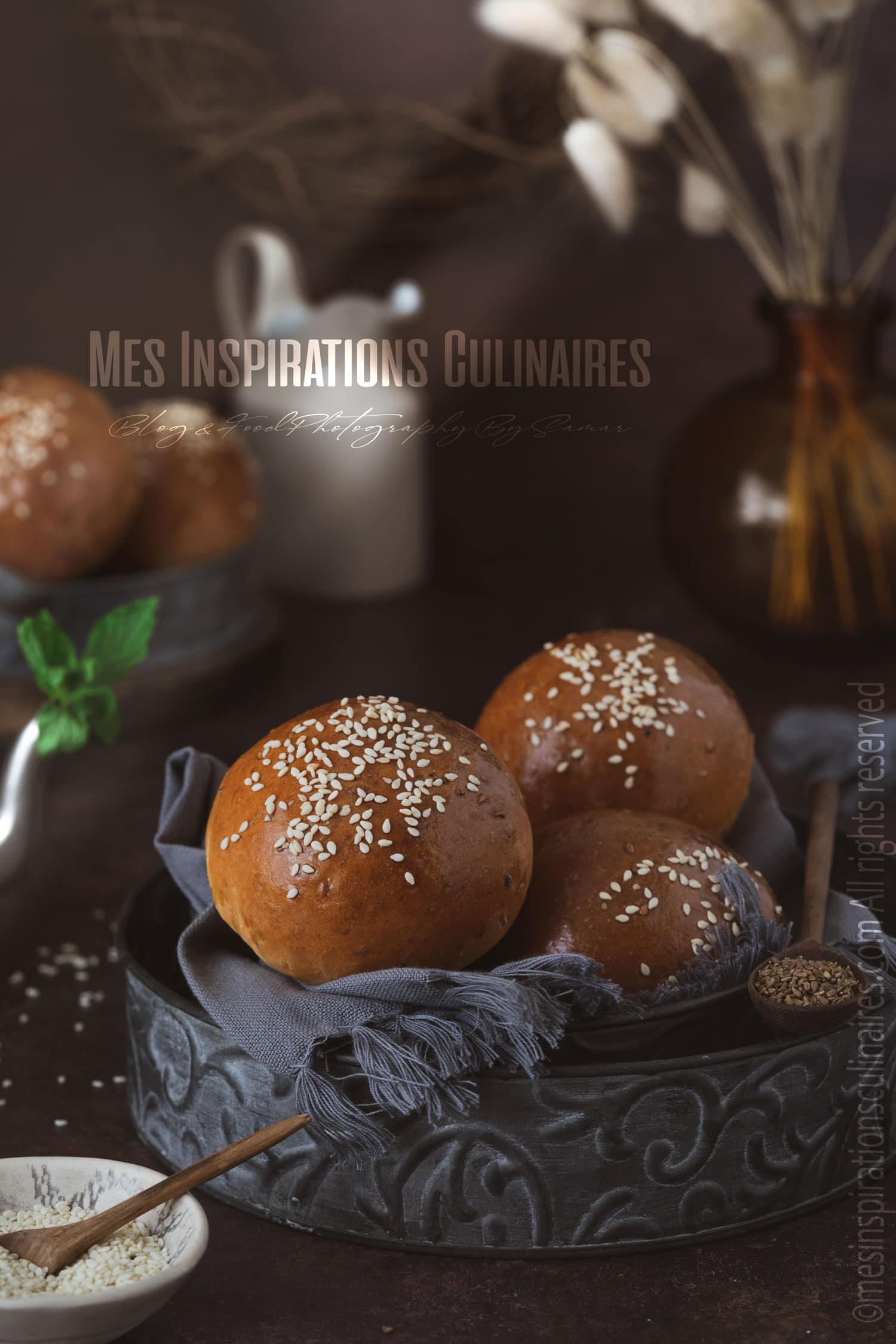 Brioche ultra moelleuse aux graines de sésame