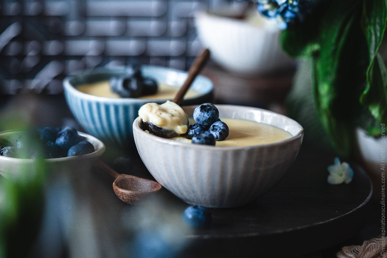 Petits pot de crème à la vanille, simple rapide et économique