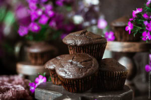 Muffins au chocolat de  Cyril lignac