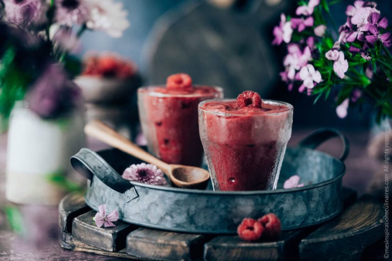 Comment faire un sorbet maison aux framboises