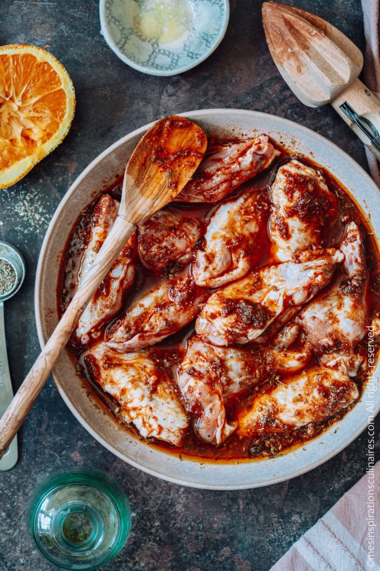 marinade poulet