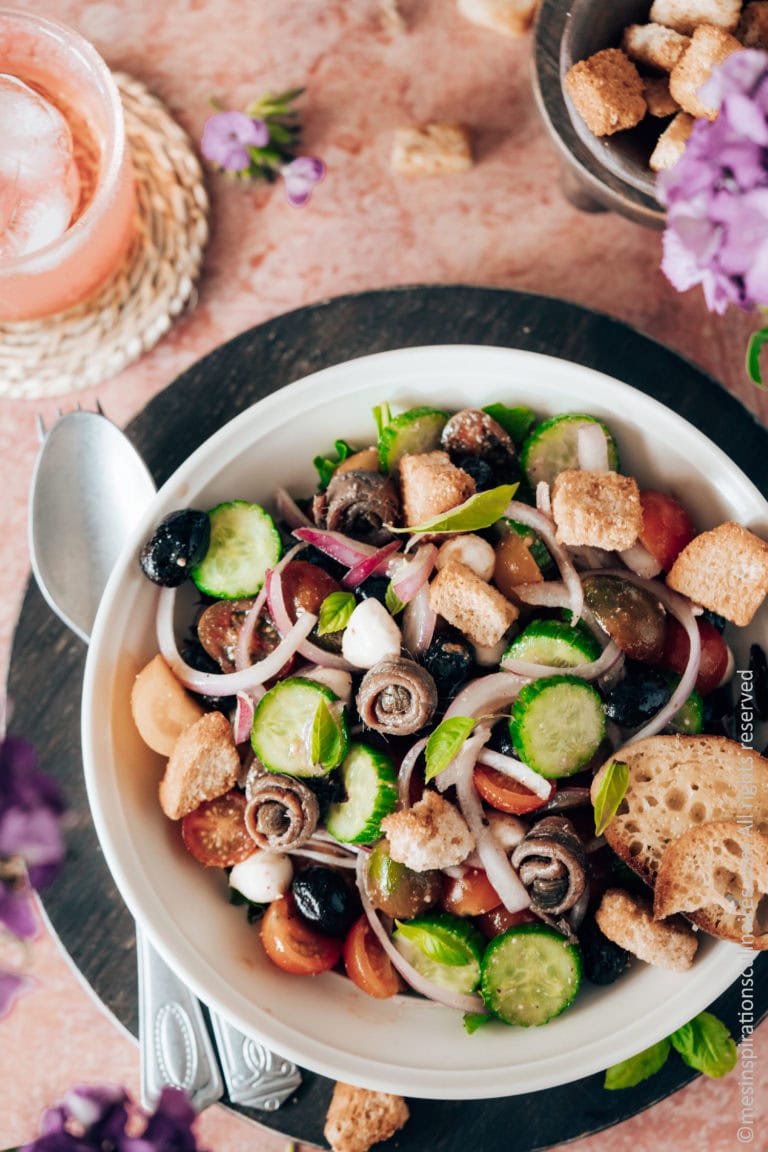 Panzanella, salade toscane estivale | Le Blog cuisine de Samar