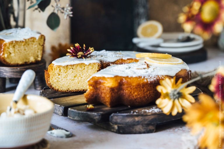 Moelleux au citron façon Cyril Lignac