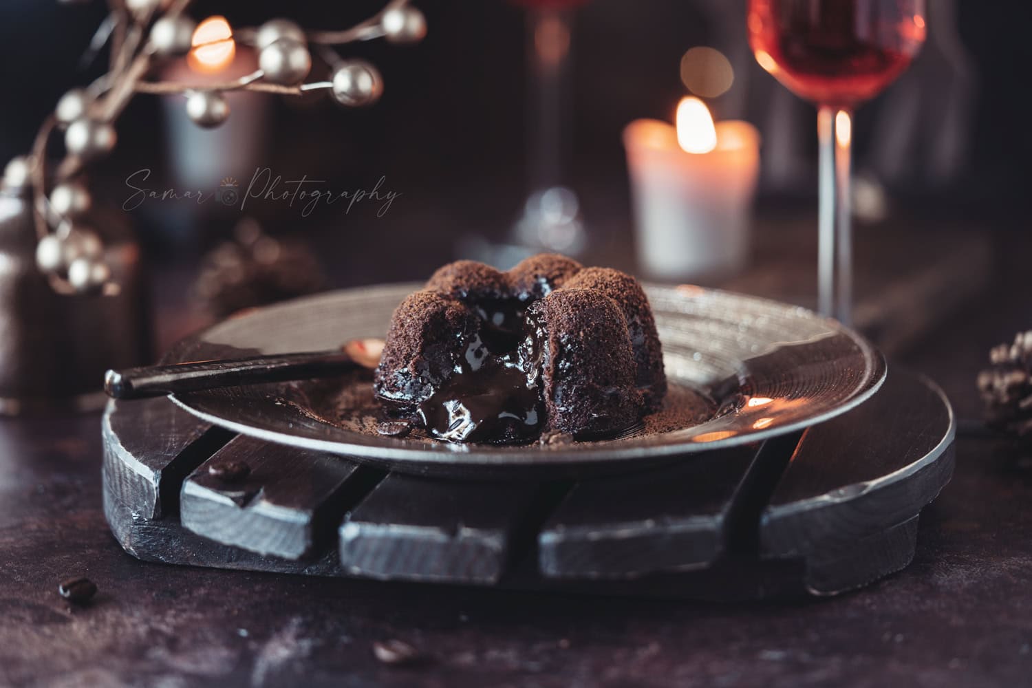 Fondant au chocolat au coeur coulant, façon Cyril Lignac