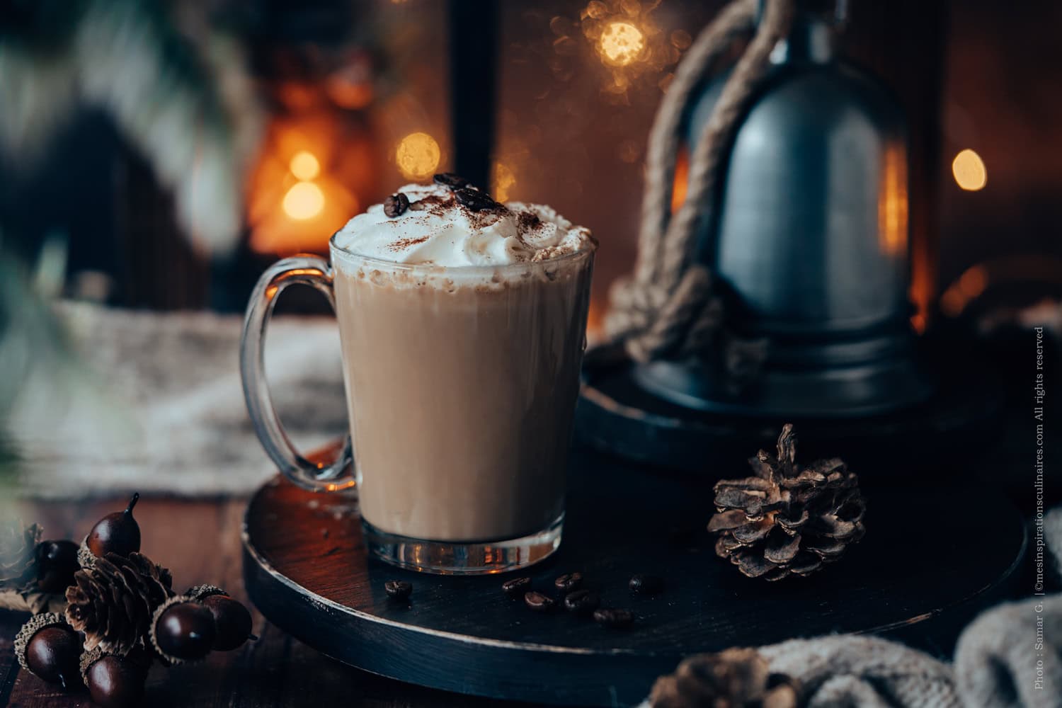 Café Latte au chocolat blanc