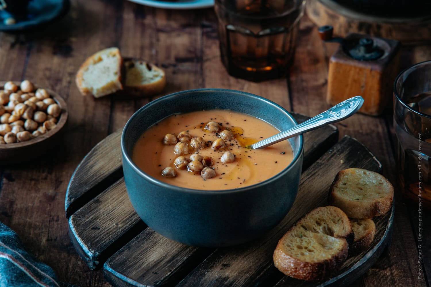 Soupe de Carottes et pommes de terre au gingembre