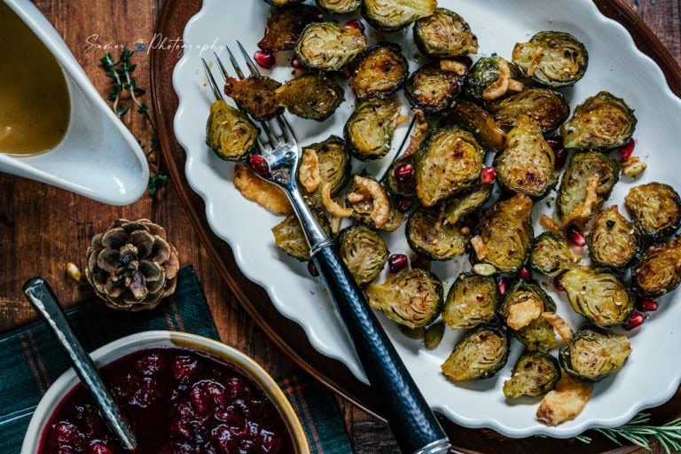 Choux de Bruxelles rôtis au four