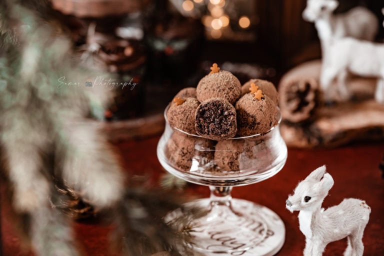 Truffes au chocolat facile (sans sucre)