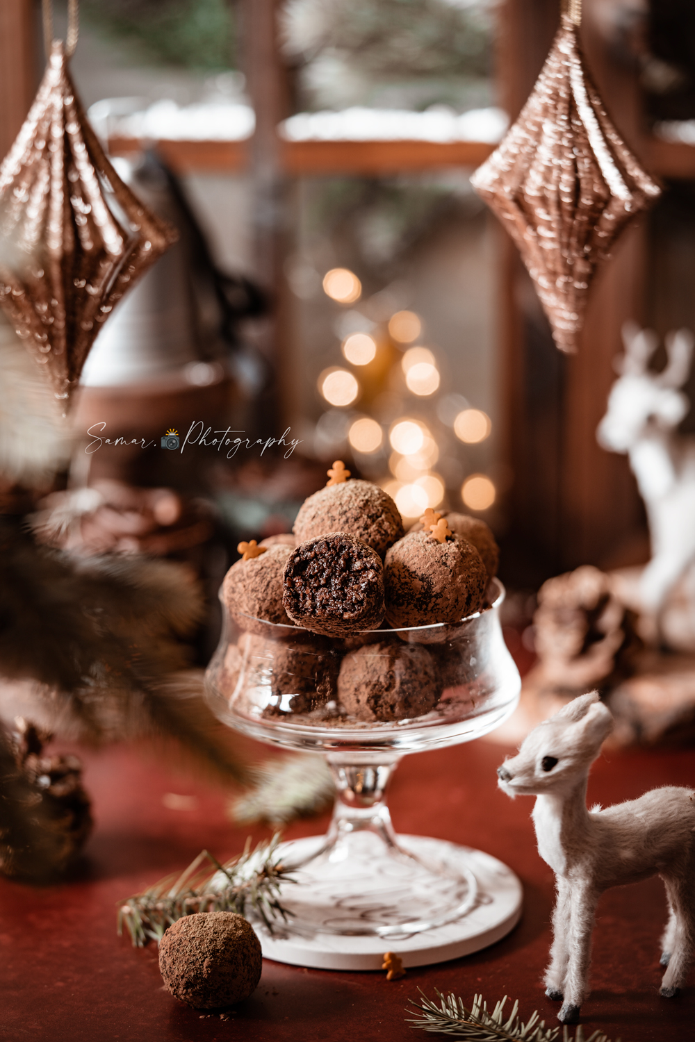 recette truffes de Noel au chocolat facile