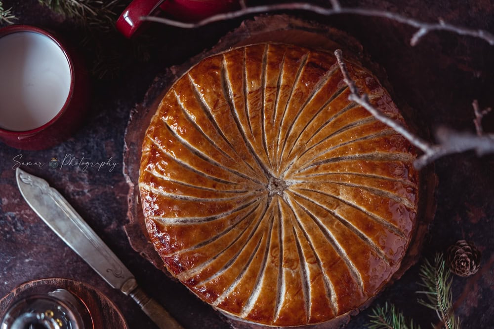 Galette des rois façon Cyril Lignac