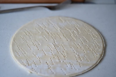 Piquez la pâte feuillete