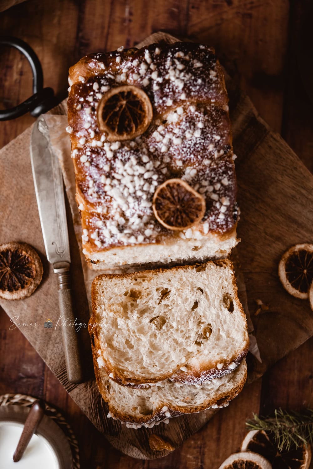 Le Cramique, brioche belge aux raisins secs