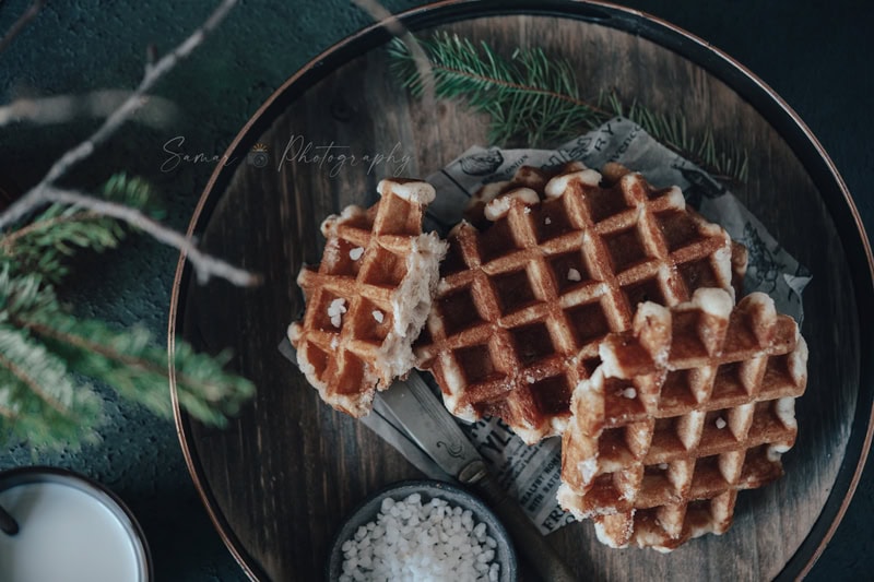 Gaufre de Liège, recette Philippe Conticini