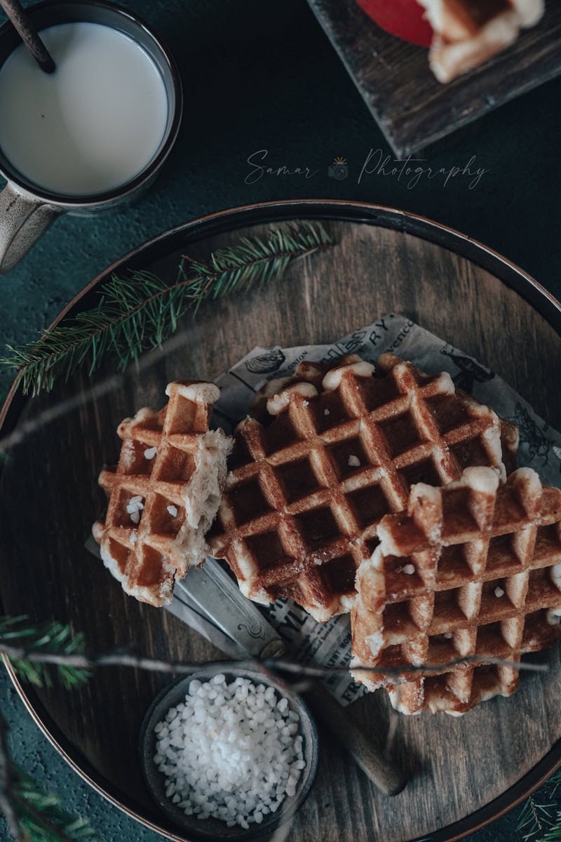 Gaufre de Liège, recette Philippe Conticini