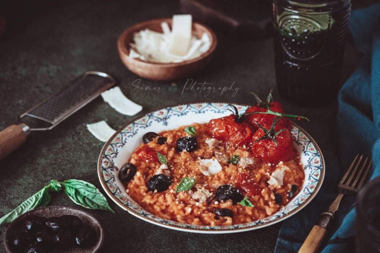 Risotto à la tomate de Cyril Lignac