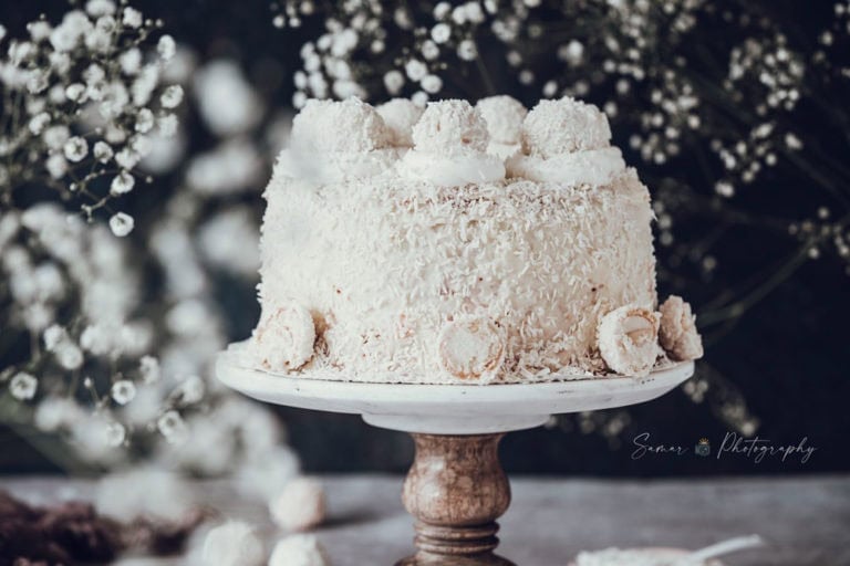 Gâteau façon Raffaello à la noix de coco