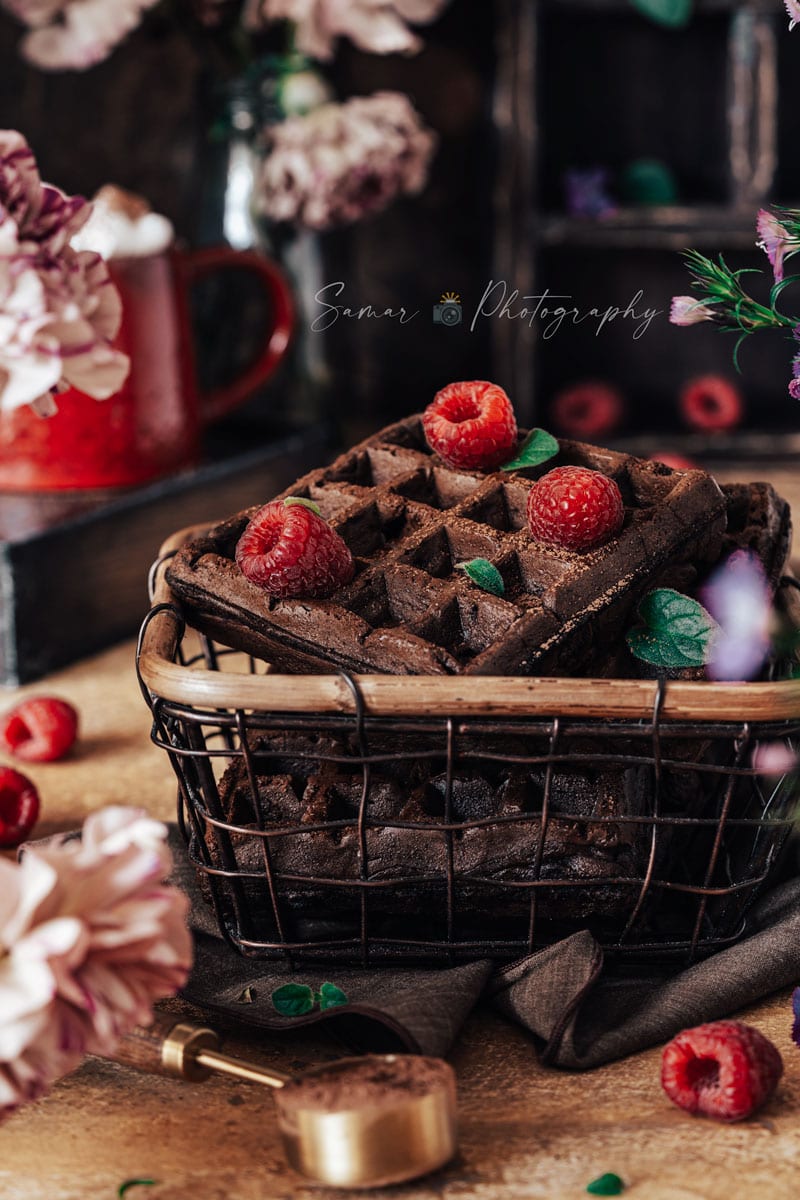 Gaufre au chocolat facile