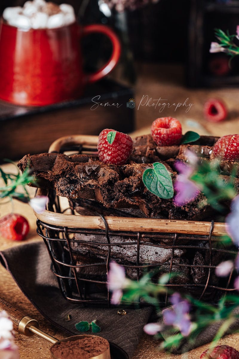 Gaufre au chocolat