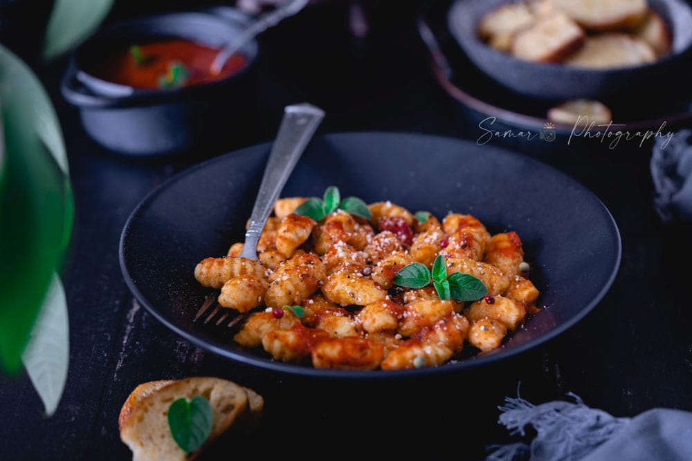 Recette de Gnocchis à la sauce tomate et au basilic
