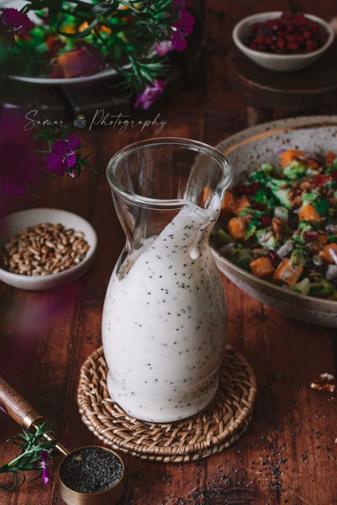 Vinaigrette sans moutarde aux graines de pavot Le Blog cuisine de Samar