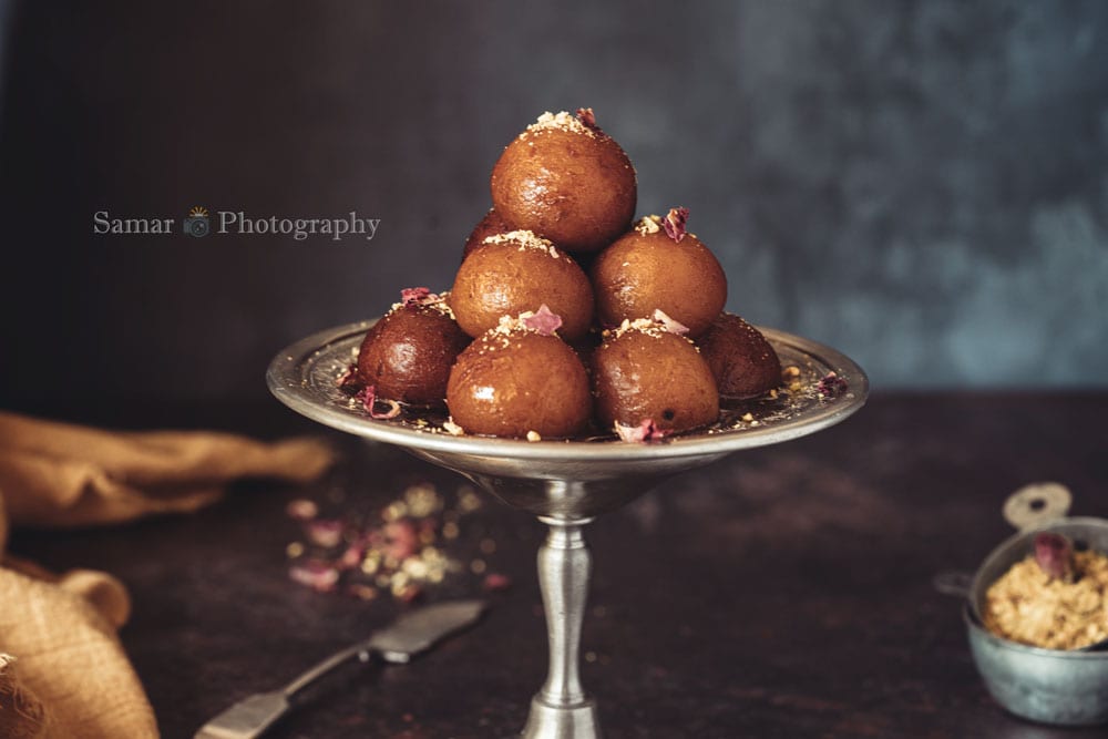 Gulab jamun, dessert indien