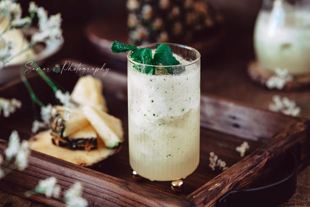 Recette mojito à l’ananas (sans alcool)