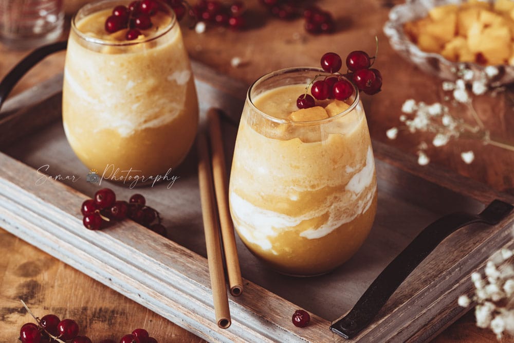 Smoothie mangue orange façon Starbucks