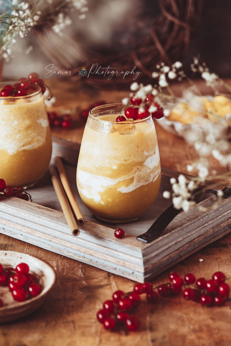 Recette de smoothie a la mangue et banane