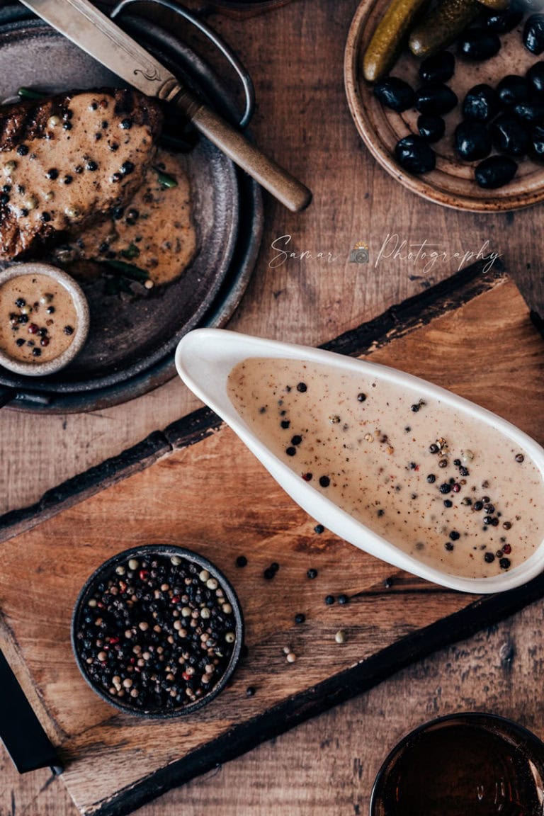 Sauce au poivre, recette maison Le Blog cuisine de Samar