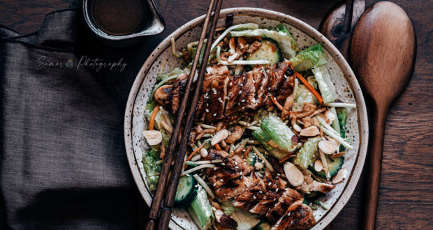 Recette Salade asiatique au poulet