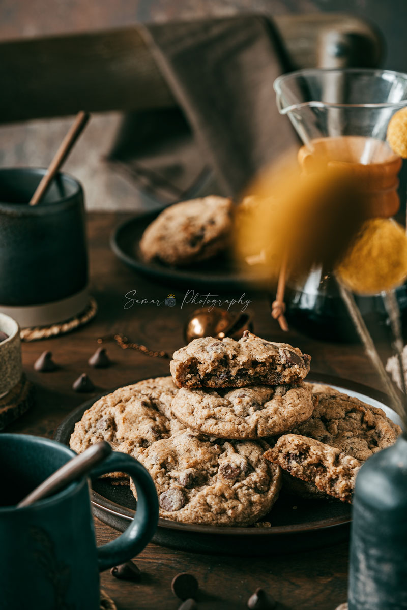 Cookies sans oeuf aux pépites de chocolat
