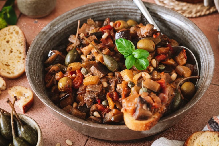 Caponata sicilienne, recette traditionnelle