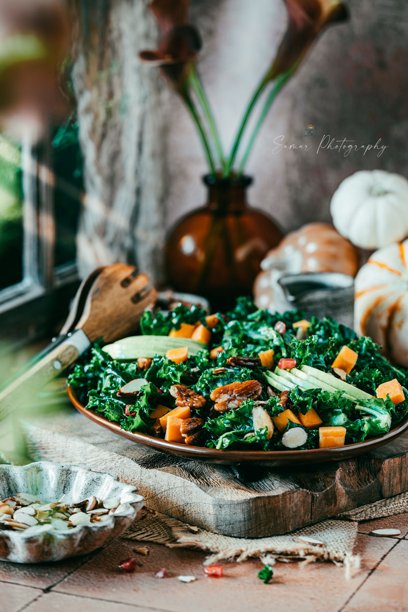 recette salade de hcou kale