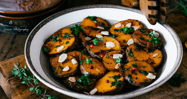 Patates douces sautées à la poêle, recette facile - Les Recette de A à Z