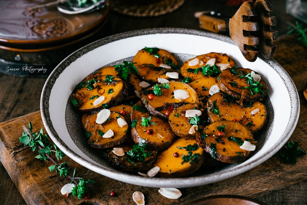 Patates douces sautées à la poêle, recette facile