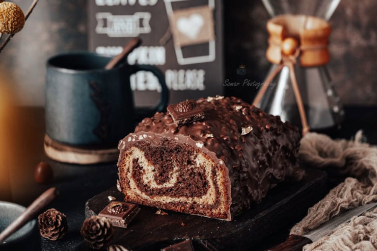 Le gâteau marbré au cacao ultra moelleux et léger