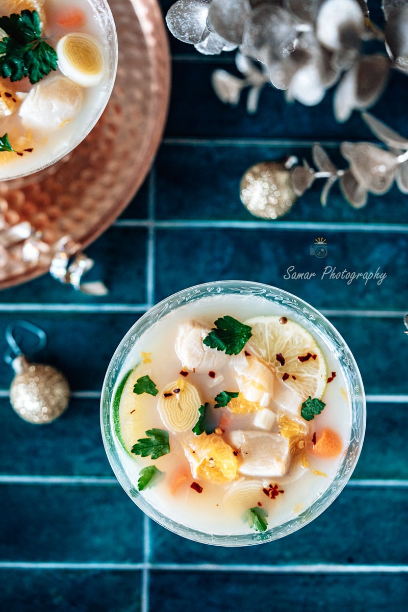 Recette de Nage de Saint-jacques 