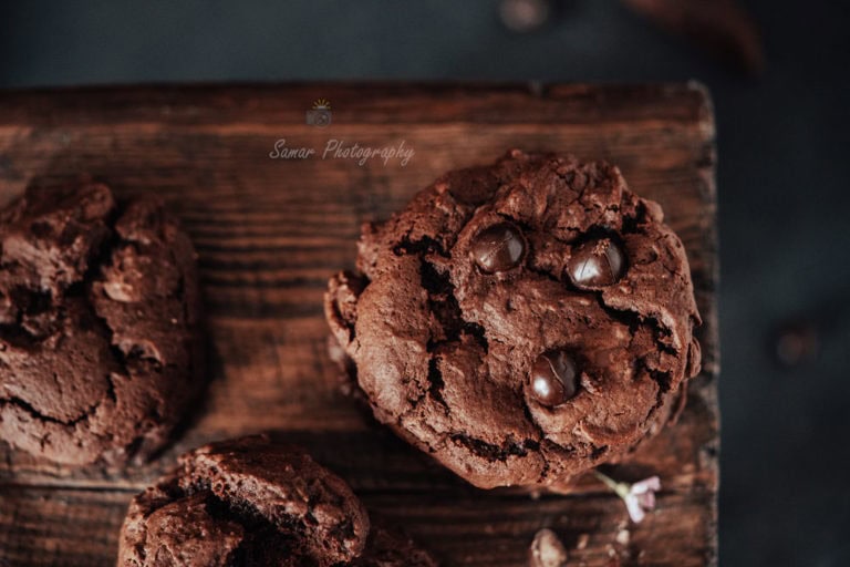 Cookies au chocolat et m&m’s