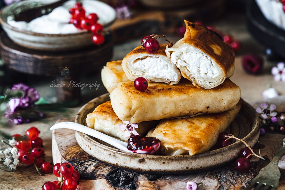 Blintz, recette crêpes fourrées au fromage