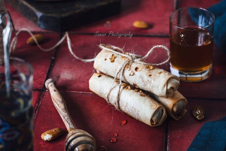 Recette de Cigares aux Amandes et Agrumes au four