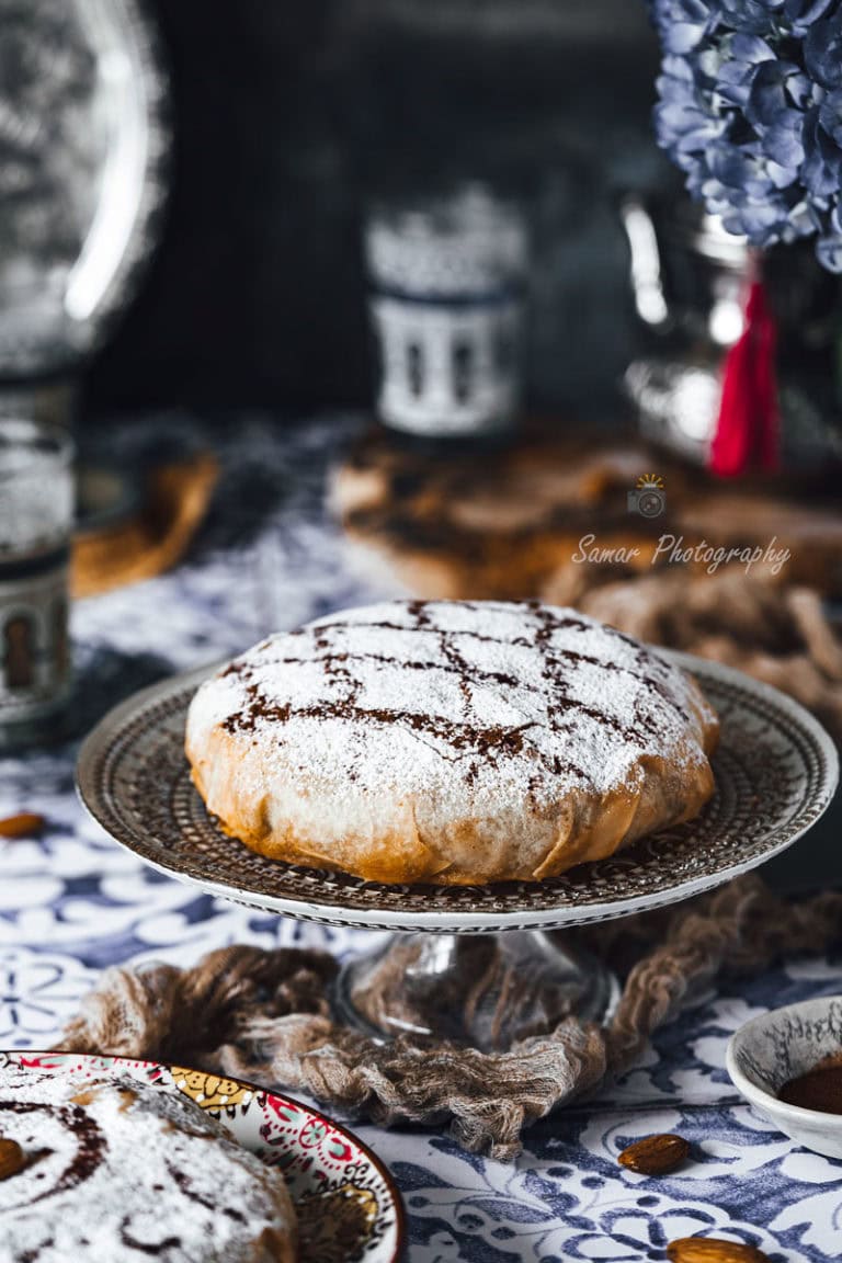 Pastilla marocaine traditionnelle au poulet (bastilla)