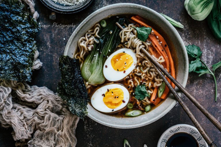 Ramen recette japonaise savoureuse