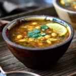 Chorba sans viande (hajala), recette végétarienne