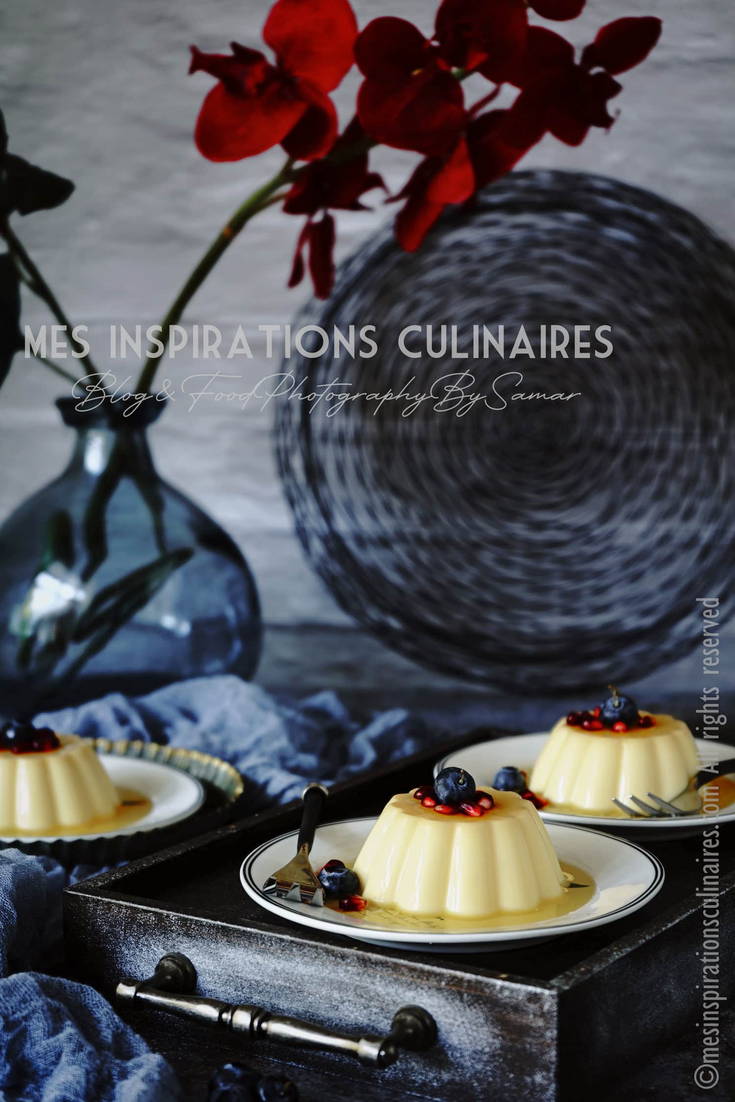 flamby vanille et caramel