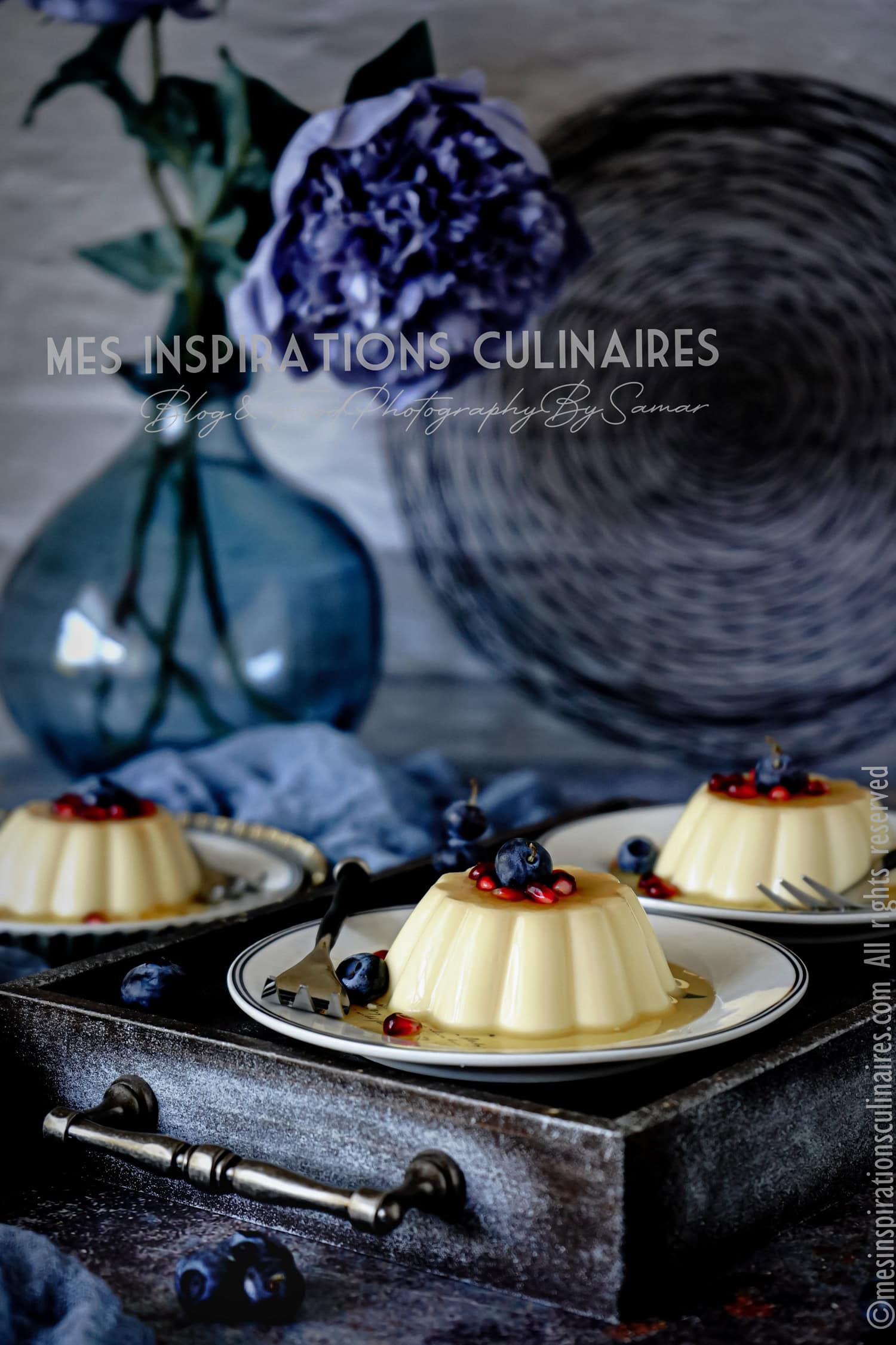 flan vanille et caramel