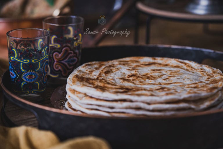 Recette de parathas, pain indien feuilleté