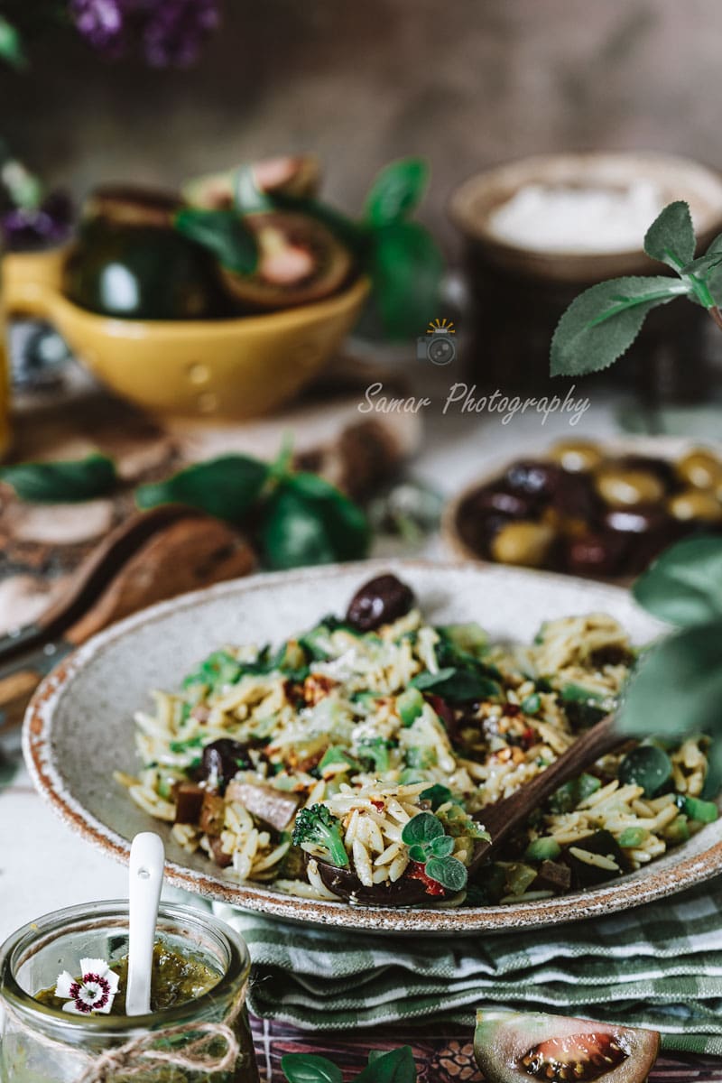 Salade de pâte au pesto